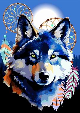 Wolf Native Animal Spirit