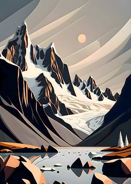 Darkening Patagonian Sky