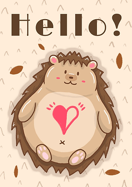 Cute Hedgehog