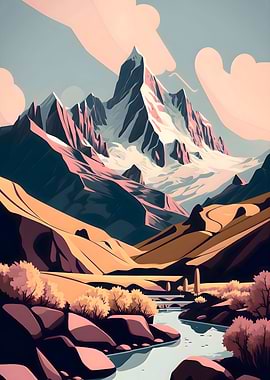 Noon Hues of Patagonia