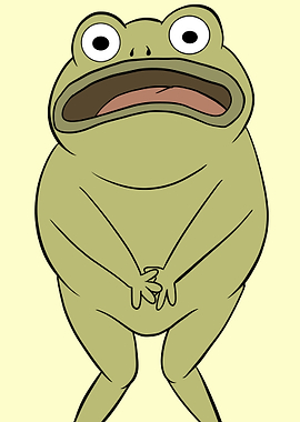 cartoon frog
