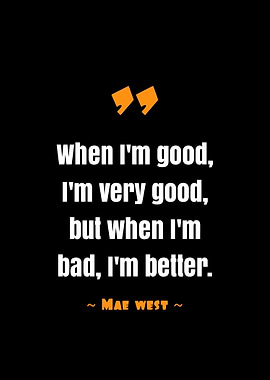 quote Mae west