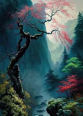 Japanese landscape