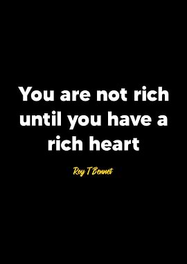 Roy T Bennet quote
