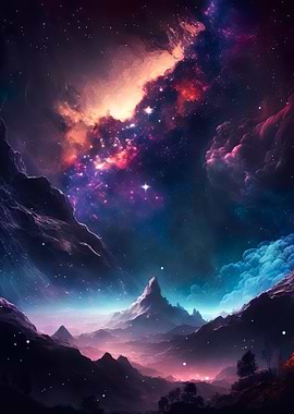 Mountain Galaxy