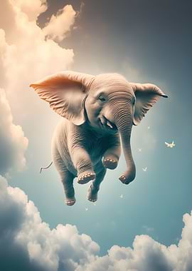 Elephant Flying Animal