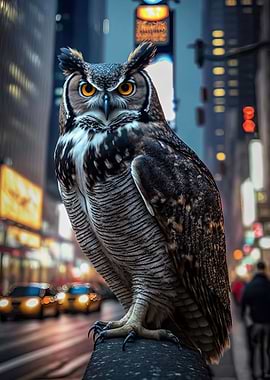 Flaco in Times Square