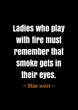quote Mae west