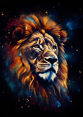 Lion Animal Galaxy