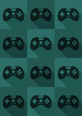 Gamer Controllers Teal