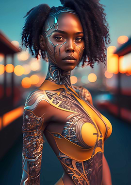 Futuristic African Queen