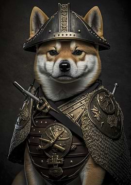 Samurai Shiba Inu