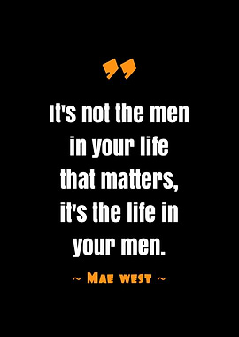 quote Mae west