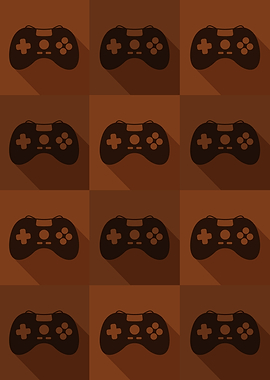 Gamer Controllers Orange