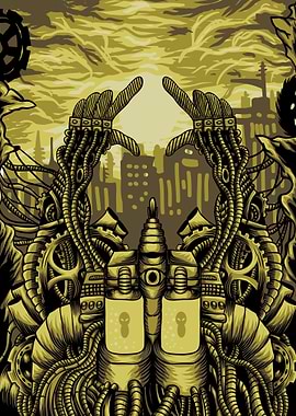 Baby tube alien sci fi