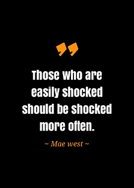 quote Mae west