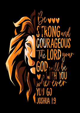 Christian Bible Verse Lion