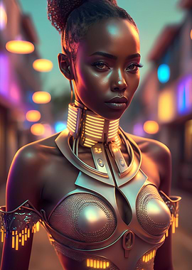Futuristic African Queen
