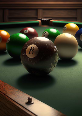 Billiards balls