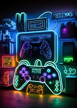 Gaming neon