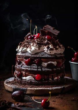 Black Forest Delight Cake
