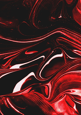 Red Abstract Design