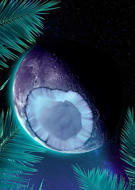 surrealism moon