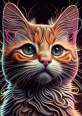 Cute Cat kitten Feline