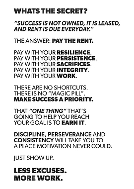 The Secret To Success