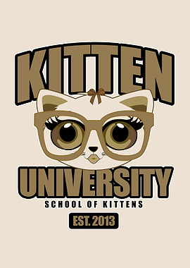 Kitten University Brown