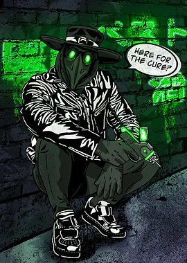 Cyberpunk Plague Doctor