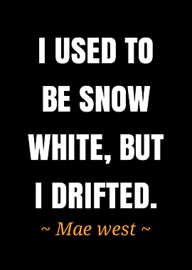 quote Mae west