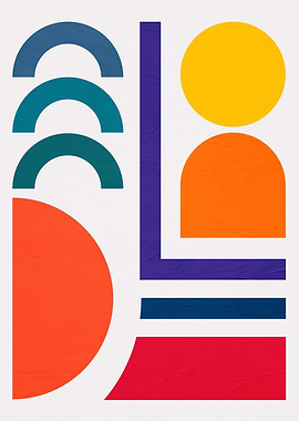 GEOMETRIC ABSTRACT 261B