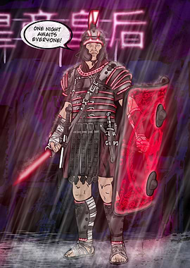 Cyberpunk Roman Legionary