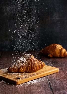 Sweet croissants