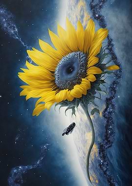Universe sunflower