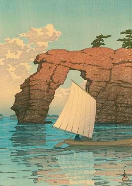 Japanese Boat Landscapes