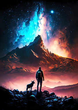 Galactic Wonder Landscape