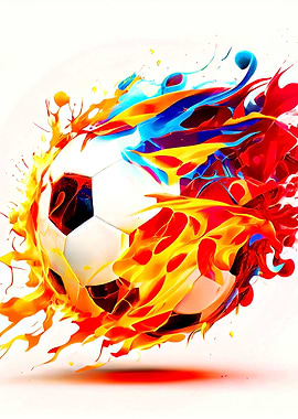 Soccer Colorful