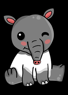 Cute Tapir Gift Kids