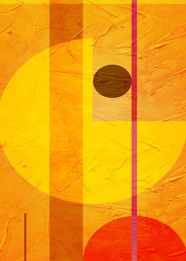 GEOMETRIC ABSTRACT 203A