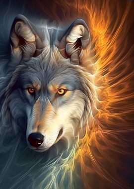 Abstract Wolf