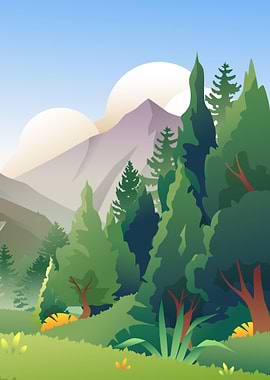 THE JUNGLE LANDSCAPE