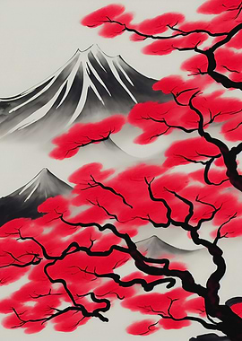 Japanese Ink Wash Painting