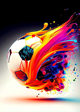 Soccer Colorful