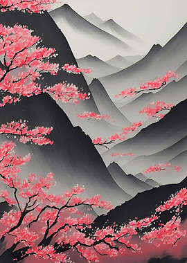 Japanese Ink Wash Painting