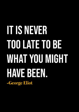 George Eliot Quote