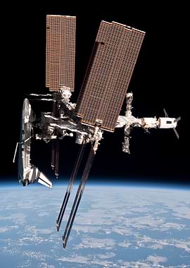 ISS and Endeavour