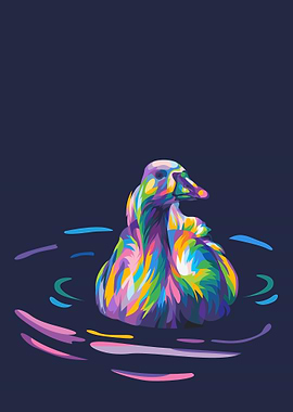 Duck Colorful