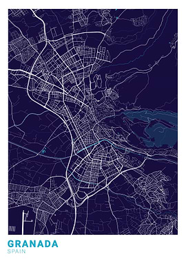 Granada City Map